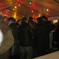 Besucher beim Turmblasen 2014 Flonheim